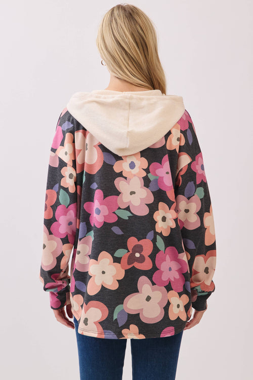 Daisy Doo Retro Hooded Shacket