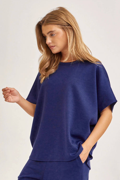 What a Wonderful World Poncho Top + Bell Bottom Modal Set