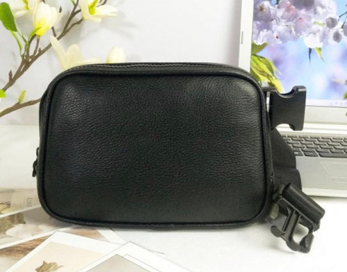 Cross Body Leather Belt Bag