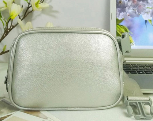 Cross Body Leather Belt Bag