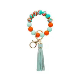 Beaded or Non Beaded Key Ring Wallet Bracelet