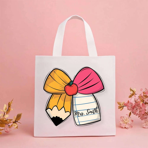Pencil Bow Tote