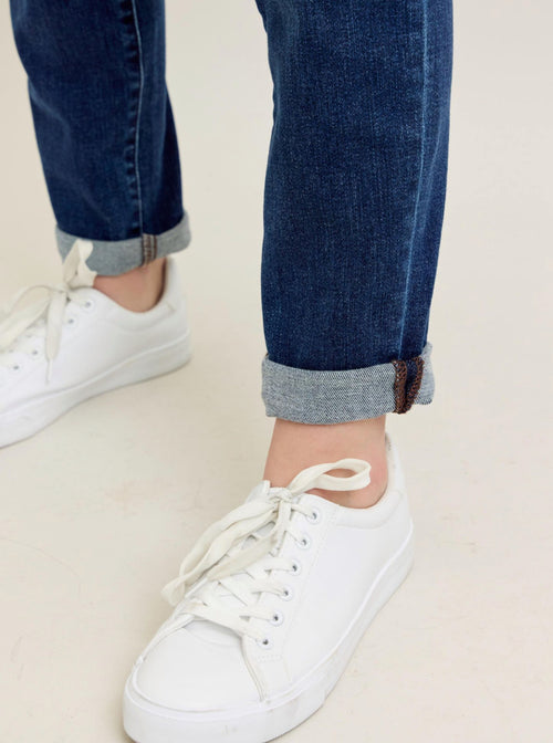 Judy Blue To The Core Cuffed Slim Jean
