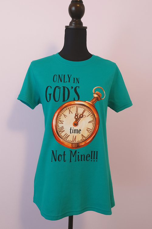 In God's Time Comfort Color Tee