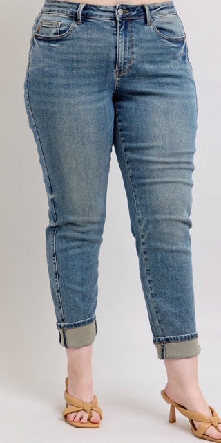 Judy Blue Stuck on You Boyfriend Jean