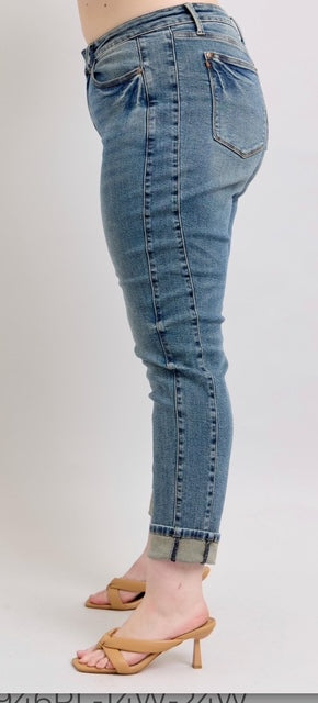 Judy Blue Stuck on You Boyfriend Jean