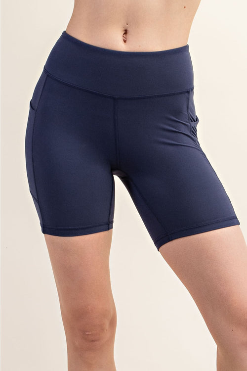Rae Mode Biker Shorts with Pocket