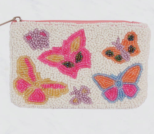 Seed Bead Coin Purse
