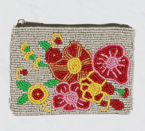 Seed Bead Coin Purse