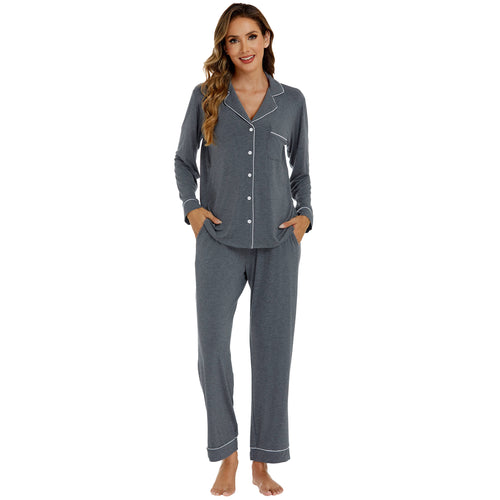 Dream of Me Bamboo Long-Sleeve Pajama Set