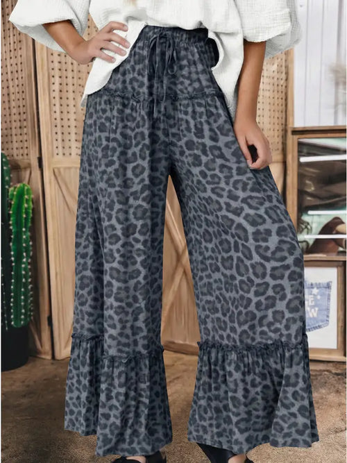 Cutie Frilled Drawstring Pants