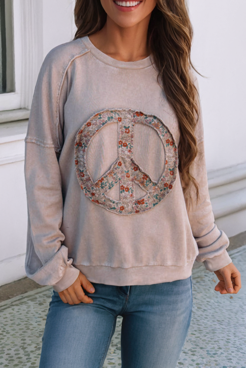 Peaceful Days Floral Sweatshirt