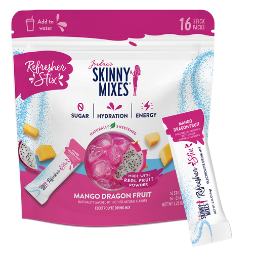 Jordans Skinny Refresher Stix 16 ct - Mango Dragon Fruit