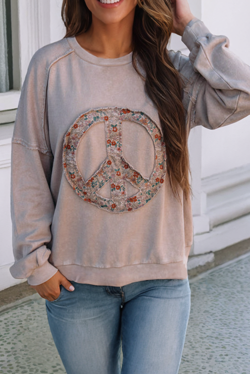 Peaceful Days Floral Sweatshirt