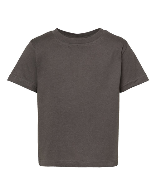 Rabbit Skins Infant tee-Charcoal