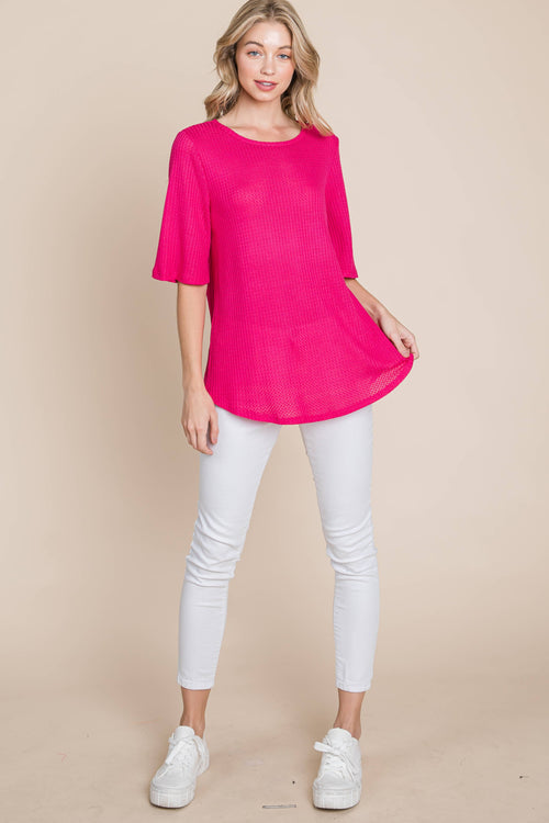 Waffled Flare Top