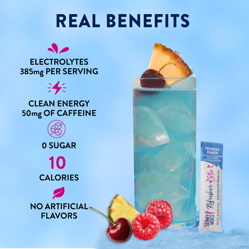 Jordans Skinny Refresher Stix 16 ct - Tropical Punch