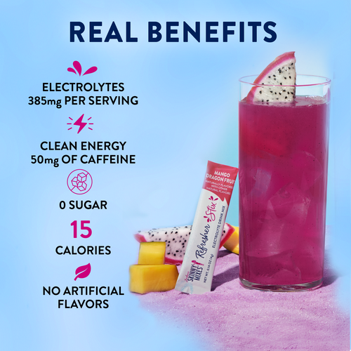Jordans Skinny Refresher Stix 16 ct - Mango Dragon Fruit
