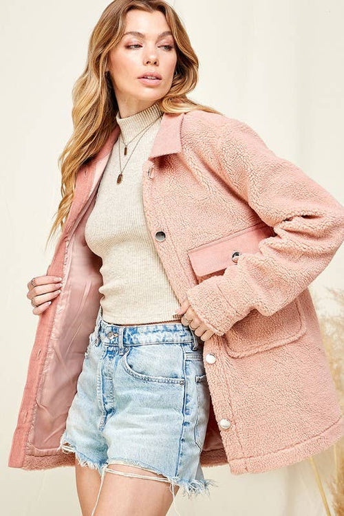 Pink Fluff Jacket