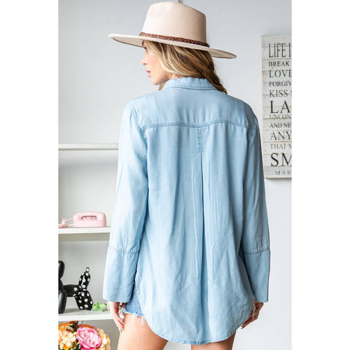 Go with it Chambray Shirt