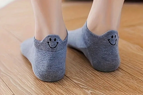 Ankle Smiley Socks