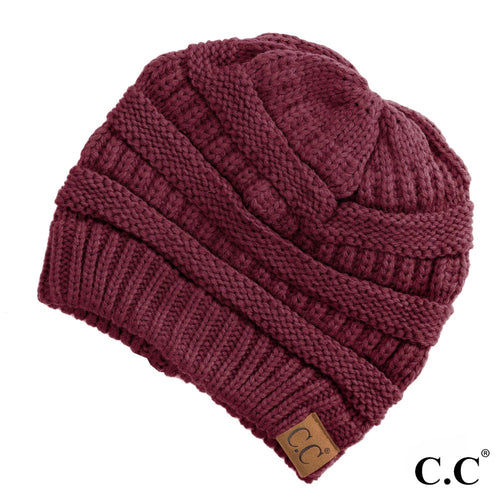 C.C. Ribbed Beanie