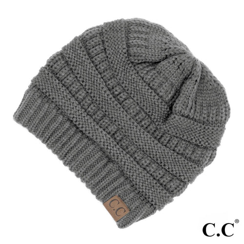 C.C. Ribbed Beanie