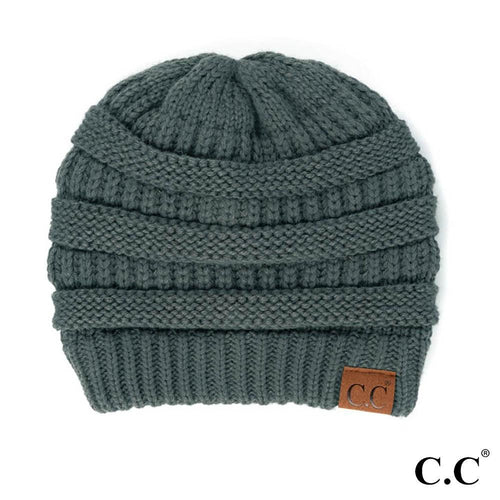 C.C. Ribbed Beanie