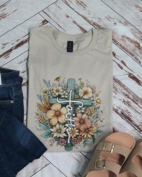 Floral Faith Tee