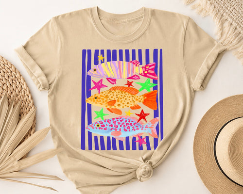 Reel Cute Coastal Tee