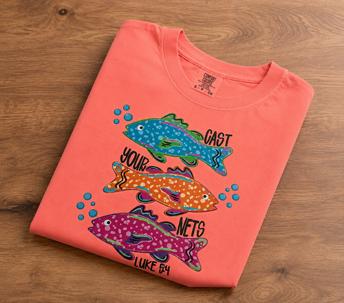 Cast Your Nets Graphic Tee