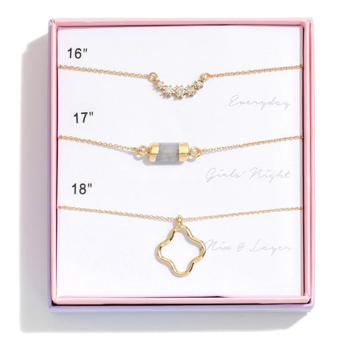 Three Piece Necklace Gift Set