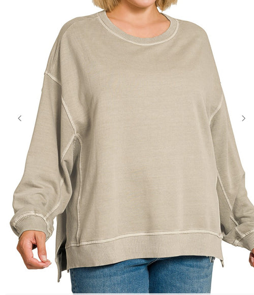 Simply Styling French Terry Pullover