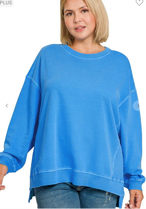 Simply Styling French Terry Pullover