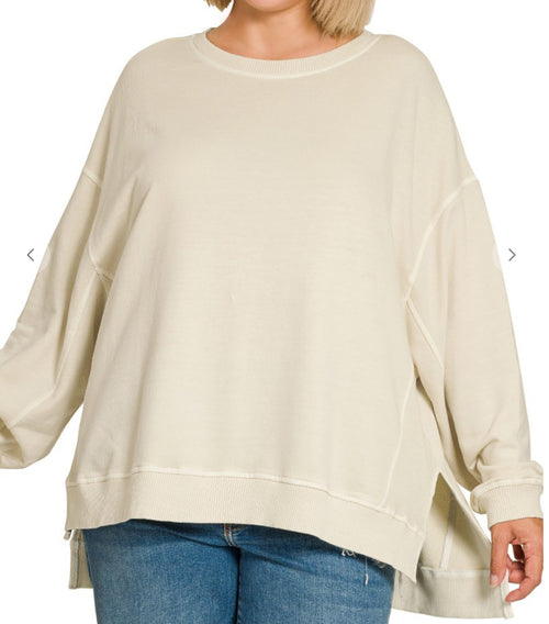 Simply Styling French Terry Pullover