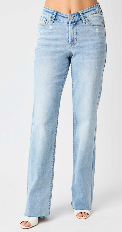 Judy Blue Dream On Straight Jeans