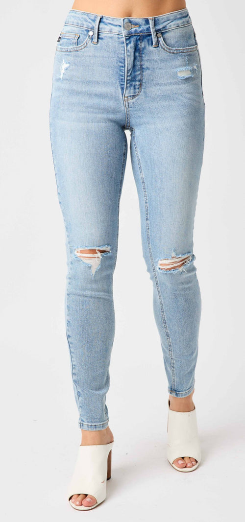 Judy Blue More than Words Skinny Jeans