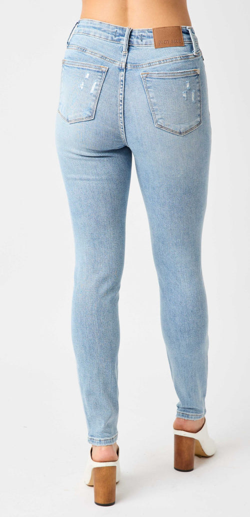 Judy Blue More than Words Skinny Jeans