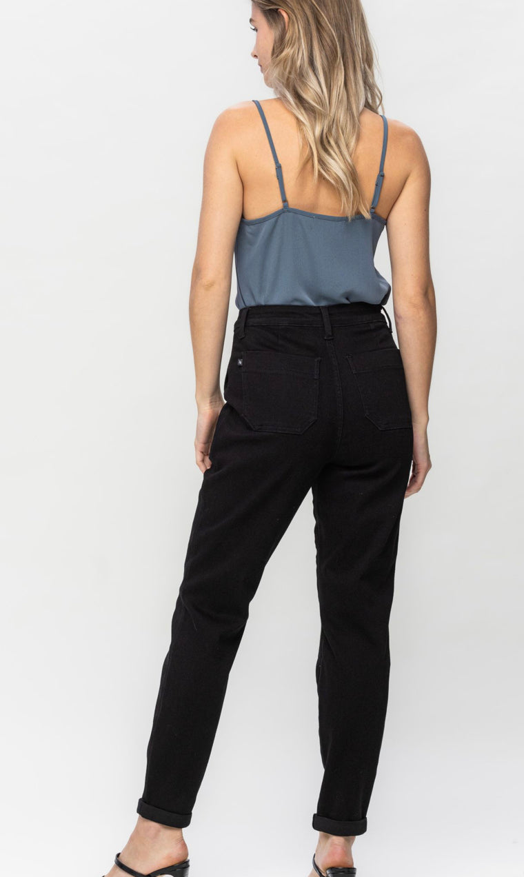 Judy Blue Scarlet High Waist Pull On Cuffed Joggers – CCLS Boutique
