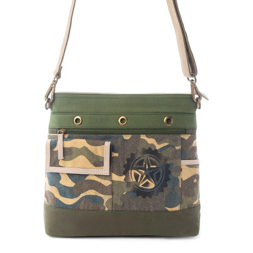Myra Bag Ranger's Day Crossbody Bag Army Camo