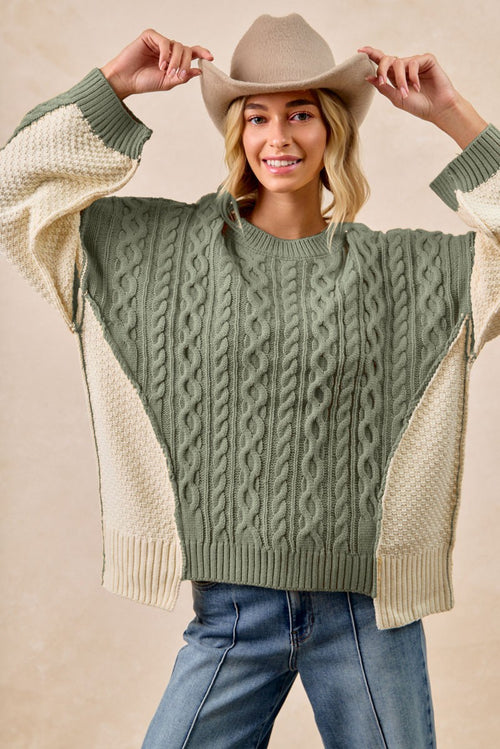 Snuggles & Cream Sweater