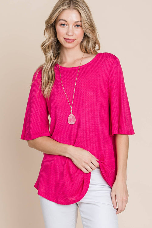 Waffled Flare Top