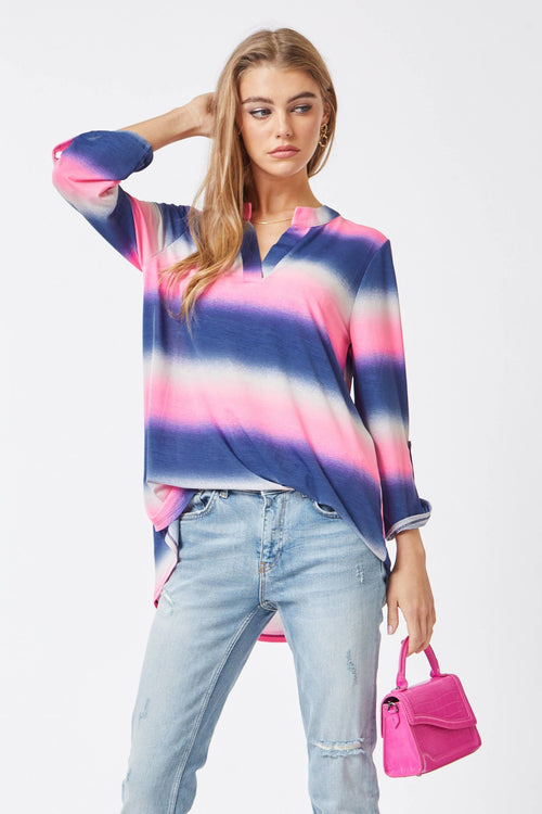 Baby Me a Little 3/4 Sleeve LIZZY Wrinkle Free Blouse