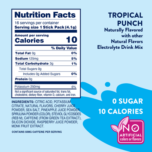 Jordans Skinny Refresher Stix 16 ct - Tropical Punch