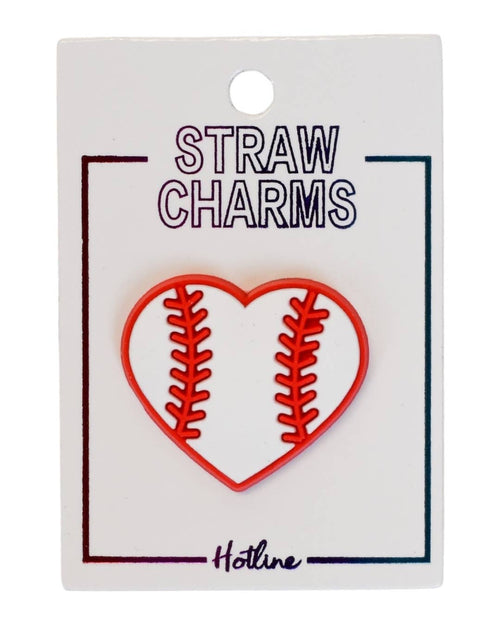 Straw Charms (Sports, Team, & Cheer)