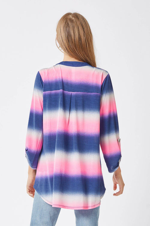 Baby Me a Little 3/4 Sleeve LIZZY Wrinkle Free Blouse