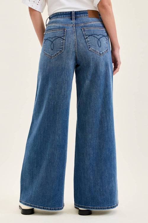 Judy Blue Pretty In Palazzo High Waist Jeans
