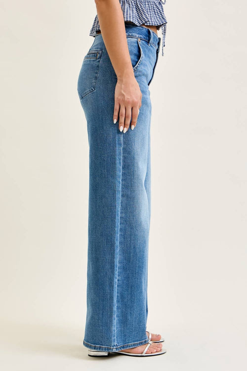 Judy Blue Meet Me Downtown Trouser Jeans