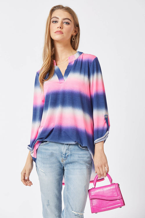 Baby Me a Little 3/4 Sleeve LIZZY Wrinkle Free Blouse