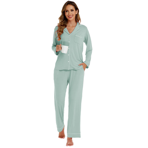 Dream of Me Bamboo Long-Sleeve Pajama Set